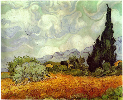 Vincent Van Gogh hvedemark Postimpressionisme