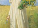 Anna Ancher returning from the field