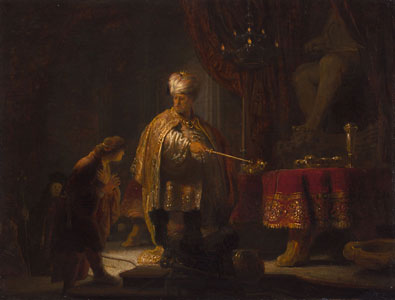 Daniel and Cyrus Barok Rembrandt