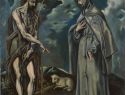 Saint John the Baptist and Saint Francis of Assisi